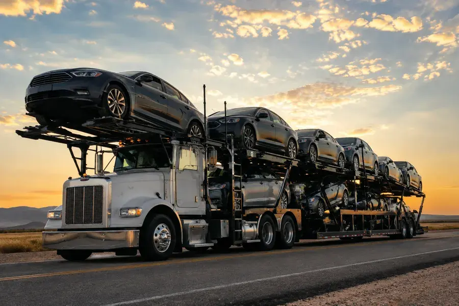 Auto hauler operation