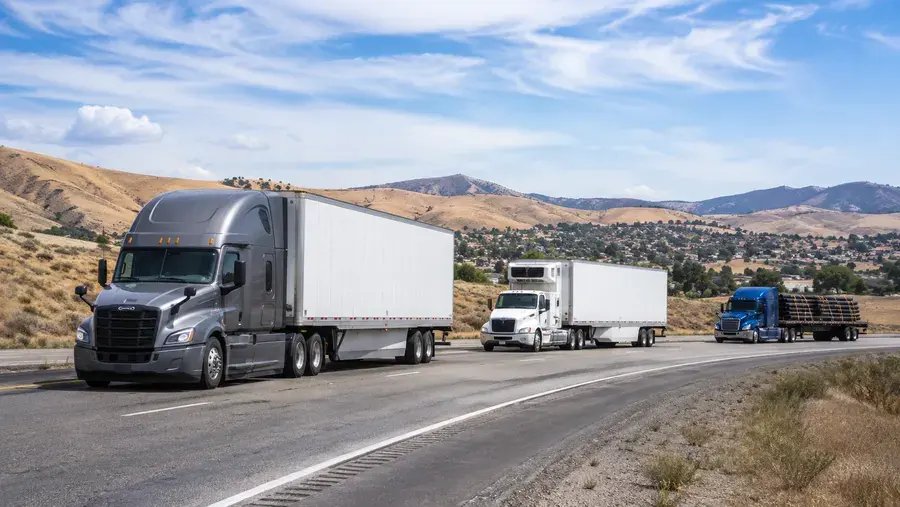 General freight dry van, reefer and flatbed