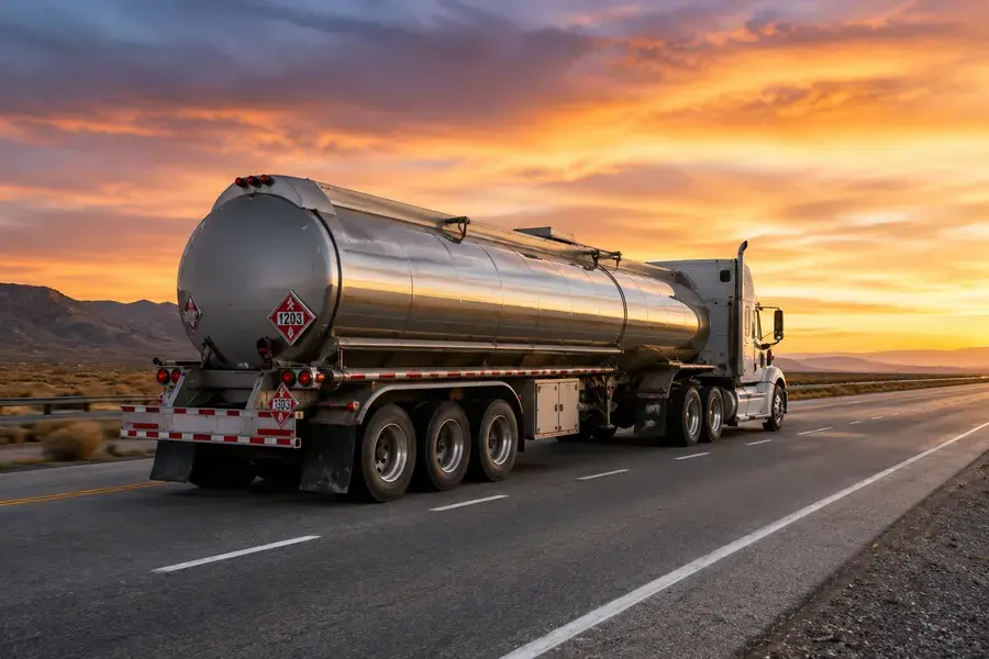 Hazmat trucking operation